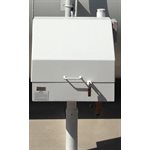 REMOTE SPILL BOX W / (2) CUT HOLE FOR 2" PIPES