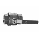 Morrison Bros. 691BSS Series 3 / 4 in.NPT Stainless Steel Ball Valve w / Locking Handle - Full Port