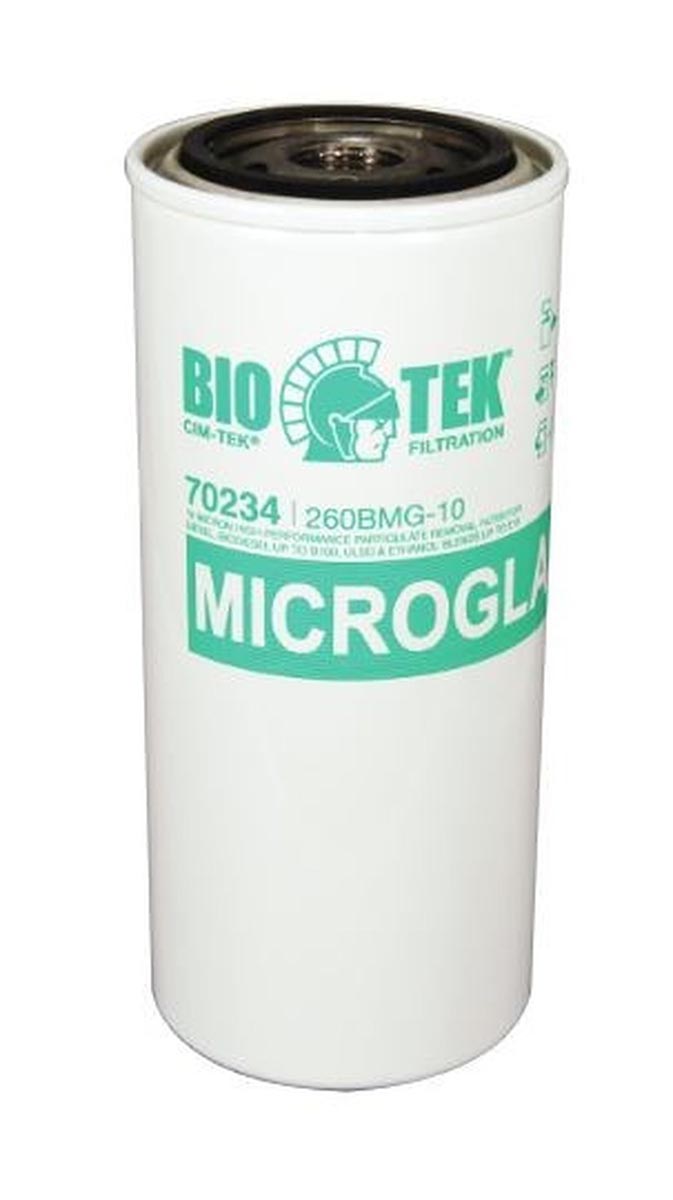 3 / 4", 10-MICRON MICROGLASS BIO-TEK FILTER (#260BGM-10)