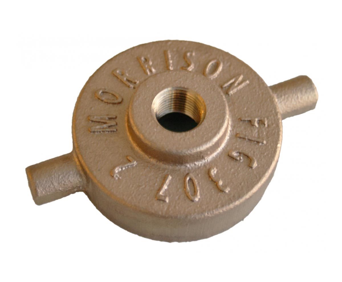 2" BRASS FILL CAP W / 1 / 2" CABLE CONNECTOR
