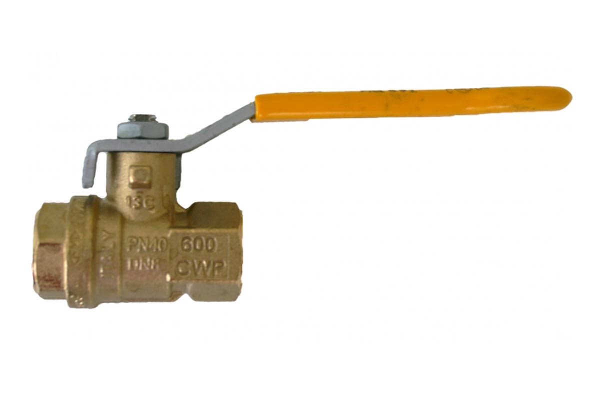 3 / 8" FORGED BRASS FULL PORT BALL VALVE